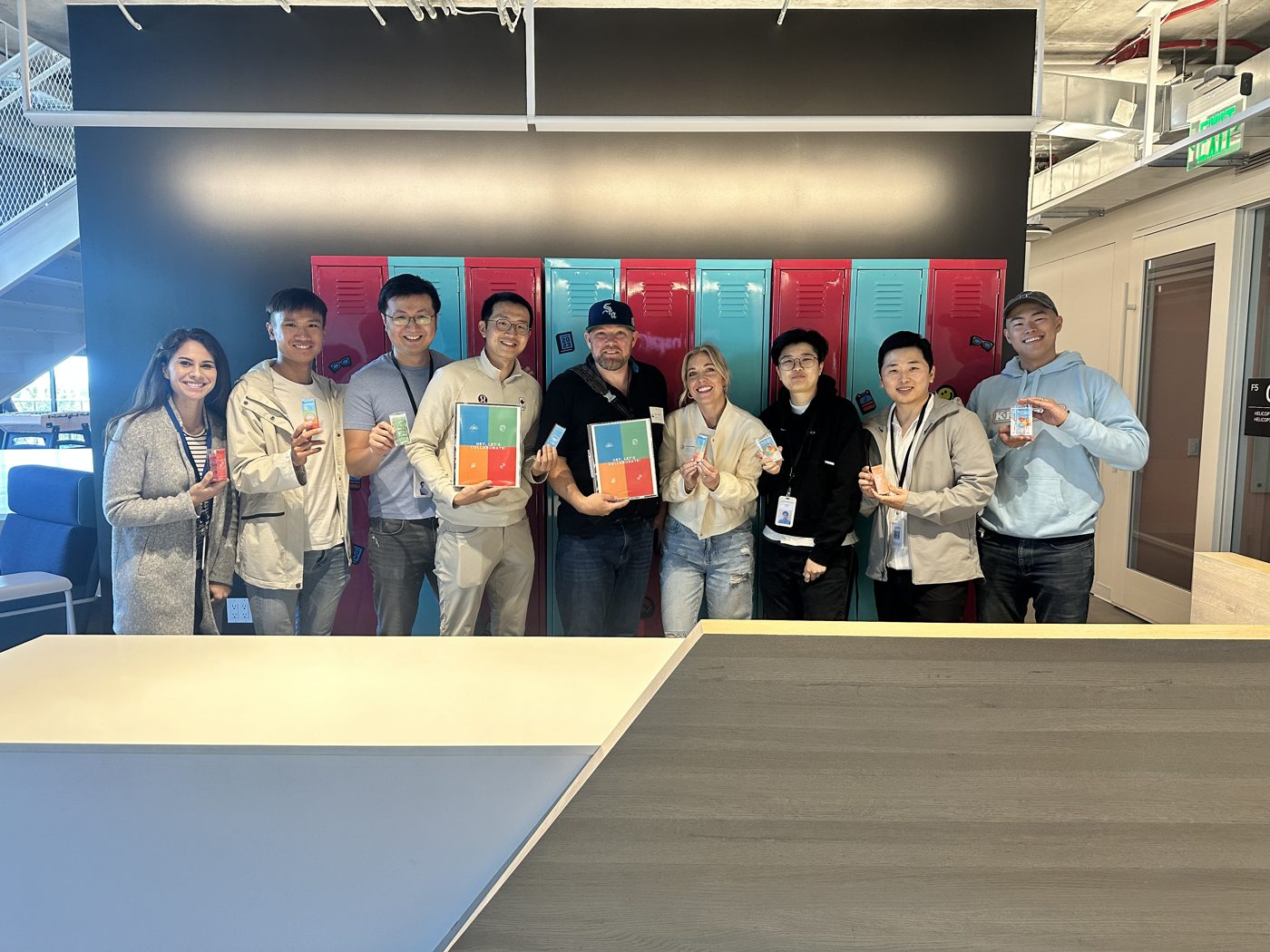 The Mediary team with the TikTok Shop team at TikTok headquarters in Los Angeles